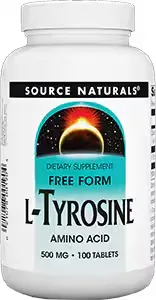 L-Tyrosine, 500 mg, 100 tablets