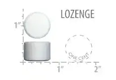 Enhanced Zinc Lozenges (Peppermint), 30 vegetarian lozenges