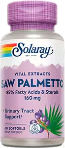 Saw Palmetto Berry Extract, 160 mg, 60 softgels