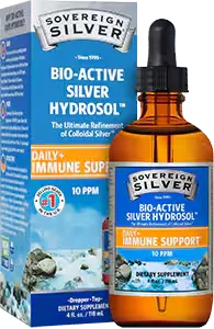 Bio-Active Silver Hydrosol™ Dropper-Top (10 PPM), 4 fl oz