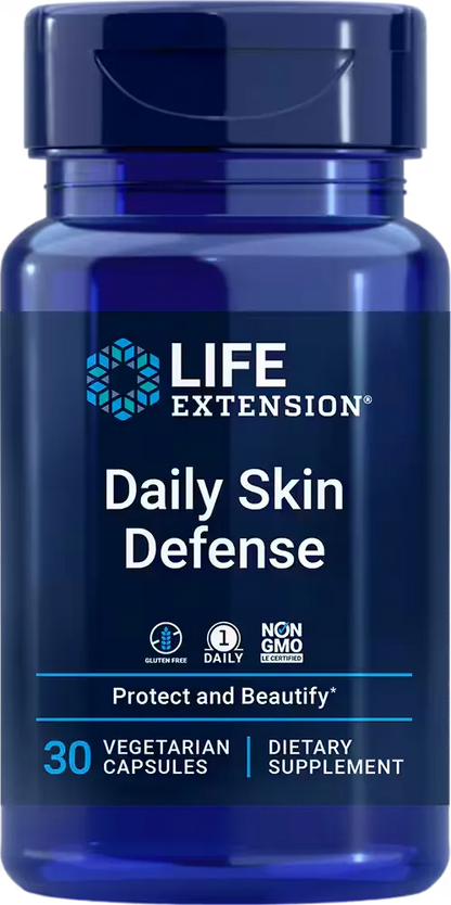 Daily Skin Defense, 30 vegetarian capsules