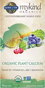 mykind Organics Organic Plant Calcium, 90 tablets