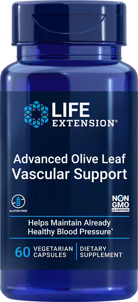 Advanced Olive Leaf Vascular Support, 60 vegetarian capsules