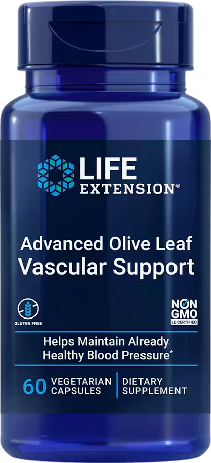 Advanced Olive Leaf Vascular Support, 60 vegetarian capsules