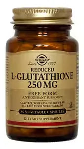 Reduced L-Glutathione, 250 mg, 30 capsules