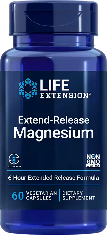 Extend-Release Magnesium, 60 vegetarian capsules