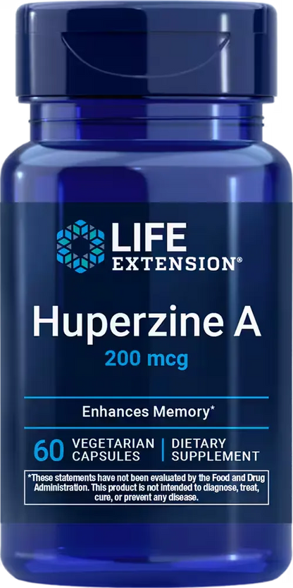 Huperzine A, 200 mcg, 60 vegetarian capsules