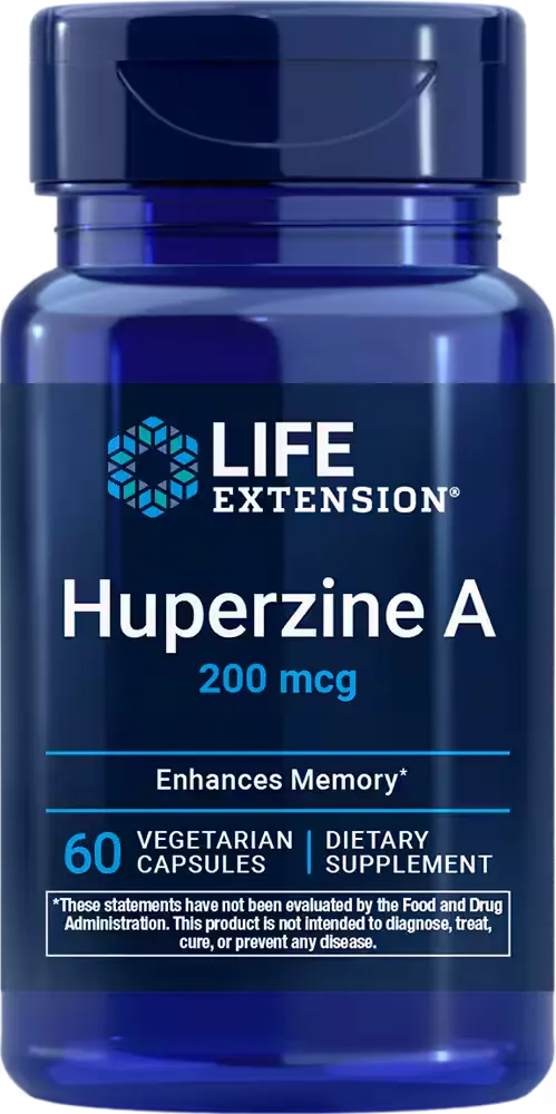Huperzine A, 200 mcg, 60 vegetarian capsules