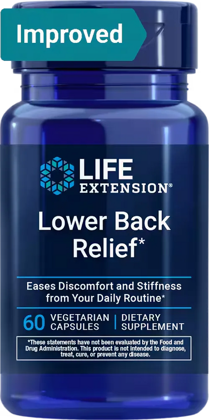 Lower Back Relief, 60 vegetarian capsules