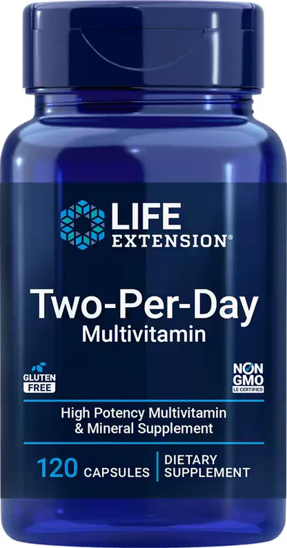 Two-Per-Day Multivitamin, 120 capsules