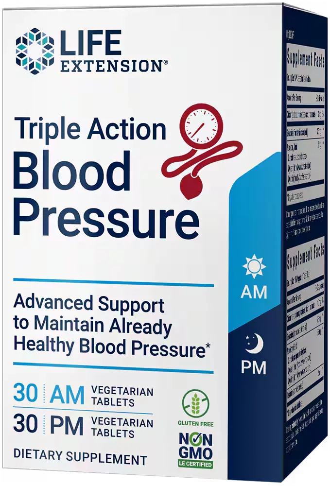 Triple Action Blood Pressure, 60 vegetarian tablets