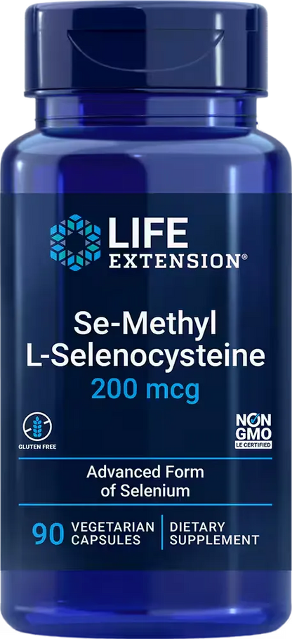 Se-Methyl L-Selenocysteine, 200 mcg, 90 vegetarian capsules
