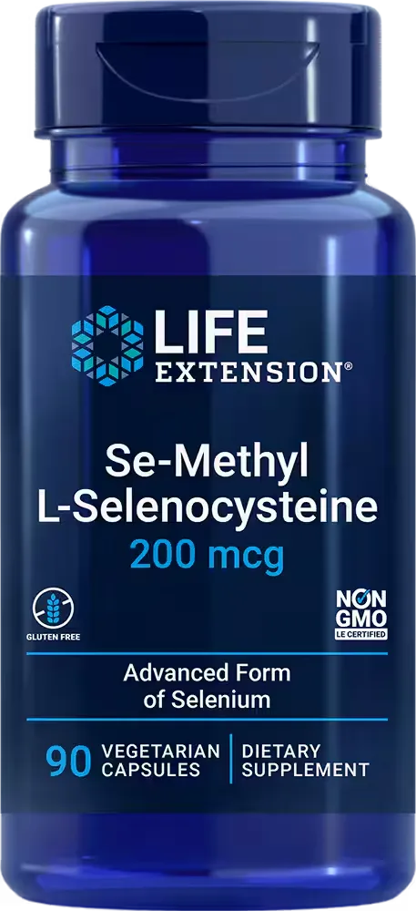Se-Methyl L-Selenocysteine, 200 mcg, 90 vegetarian capsules