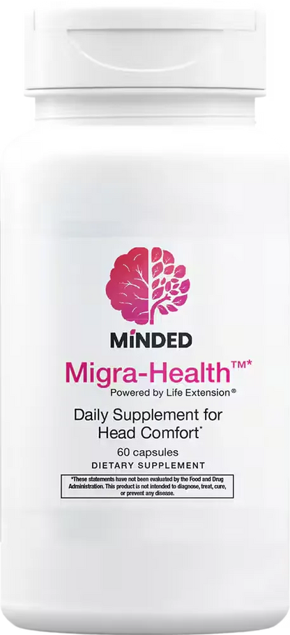 Migra-Health™ by Minded, 60 vegetarian capsules