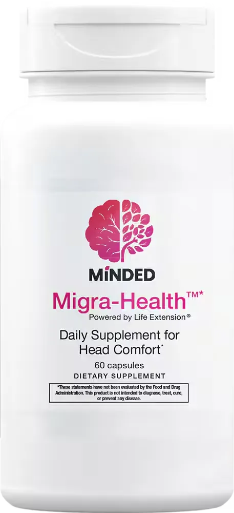 Migra-Health™ by Minded, 60 vegetarian capsules