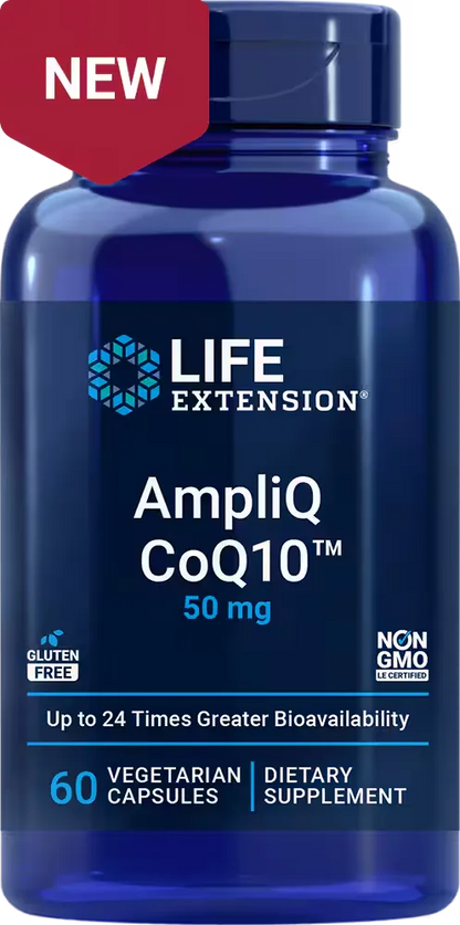 AmpliQ CoQ10™, 100 mg, 60 vegetarian capsules