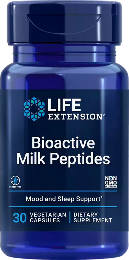 Bioactive Milk Peptides, 30 vegetarian capsules