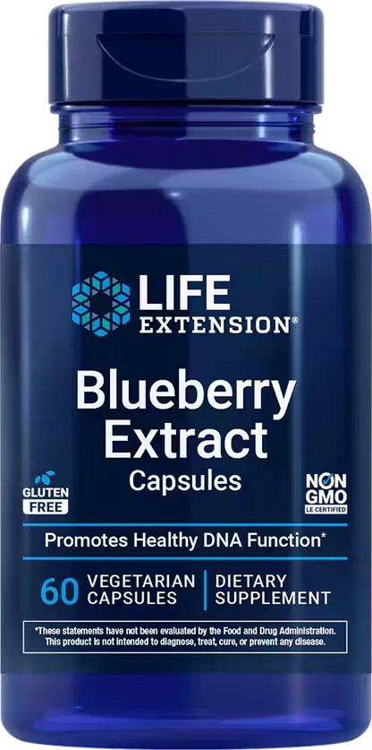 Blueberry Extract Capsules, 60 vegetarian capsules