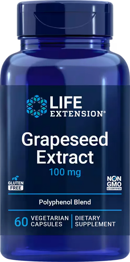 Grapeseed Extract, 60 vegetarian capsules