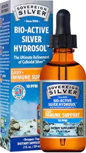 Bio-Active Silver Hydrosol™ Dropper-Top (10 PPM), 2 fl oz