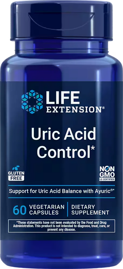 Uric Acid Control, 60 vegetarian capsules
