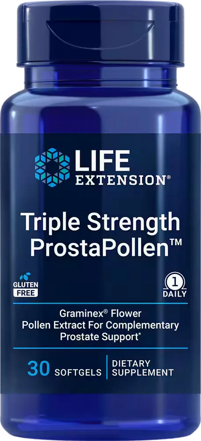 Triple Strength ProstaPollen™, 30 softgels