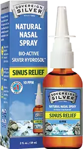 Bio-Active Silver Hydrosol™ Natural Nasal Spray (10 PPM), 2 fl oz