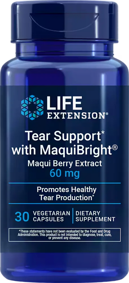 Tear Support with MaquiBright®, 60 mg, 30 vegetarian capsules