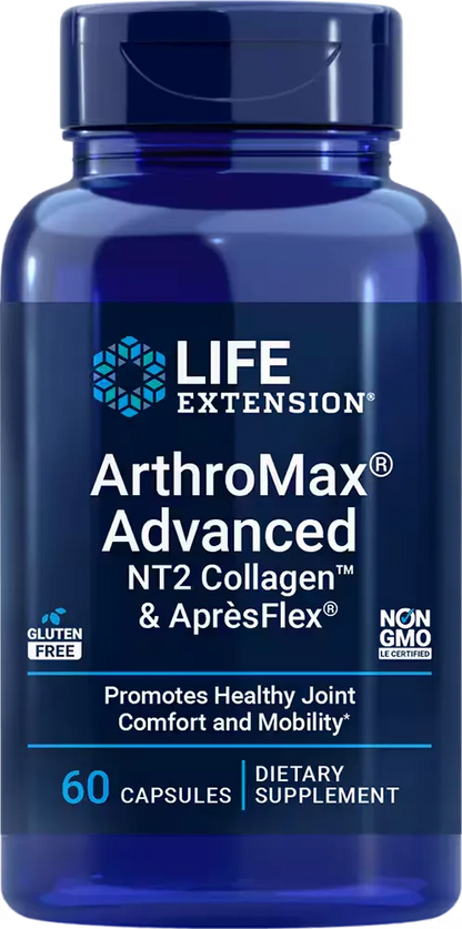 ArthroMax® Advanced with NT2 Collagen™ &amp; AprèsFlex®, 60 capsules