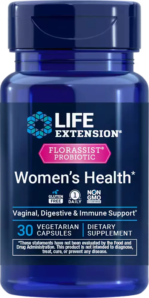 FLORASSIST® Probiotic Women's Health, 30 vegetarian capsules