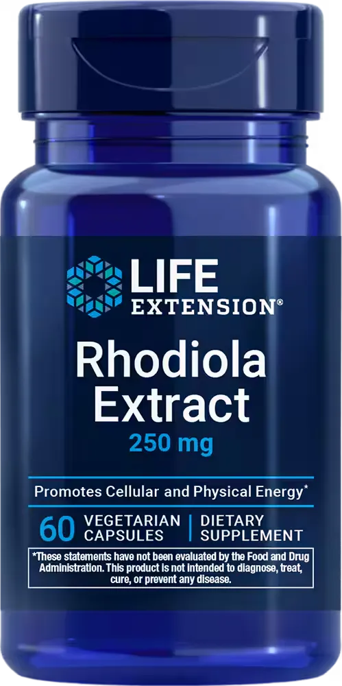 Rhodiola Extract , 250 mg, 60 vegetarian capsules