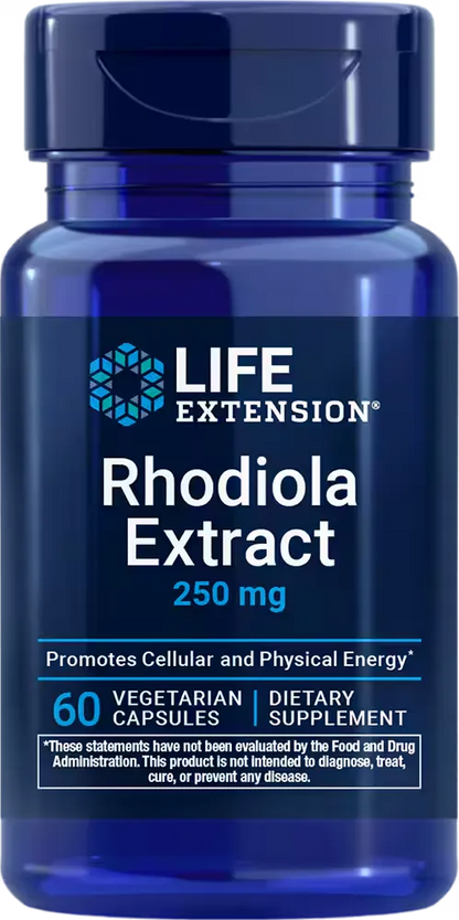 Rhodiola Extract , 250 mg, 60 vegetarian capsules