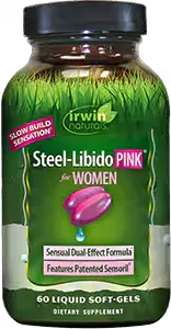 Steel-Libido PINK for Women, 60 liquid vegetarian capsules