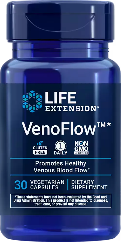 VenoFlow™, 30 vegetarian capsules