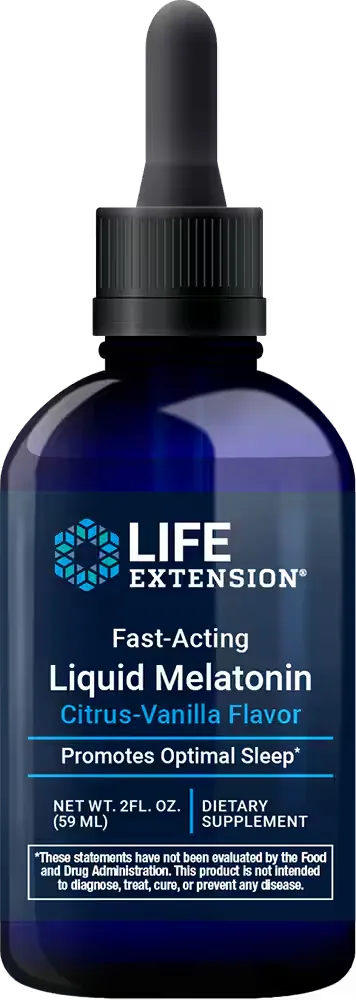 Fast-Acting Liquid Melatonin (Citrus-Vanilla) , 2 fl oz