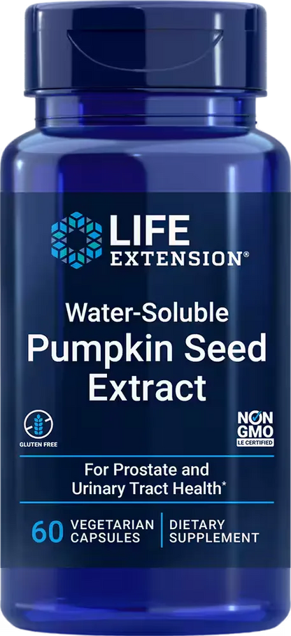 Water-Soluble Pumpkin Seed Extract, 60 vegetarian capsules