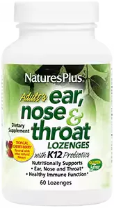 Ear, Nose &amp; Throat with K12 Probiotics, 60 lozenges