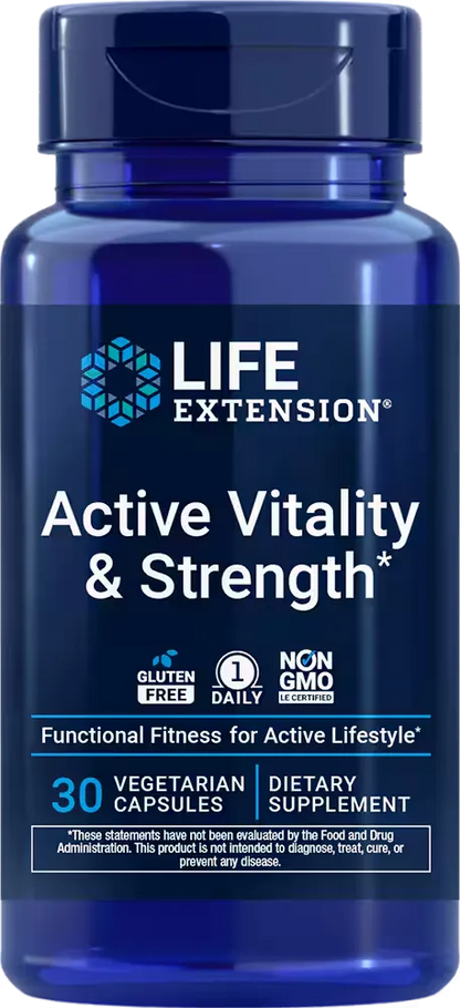 Active Vitality &amp; Strength, 30 vegetarian capsules