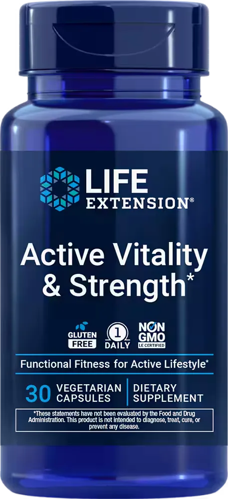 Active Vitality &amp; Strength, 30 vegetarian capsules