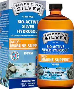 Bio-Active Silver Hydrosol™ Family Size (10 PPM), 32 fl oz