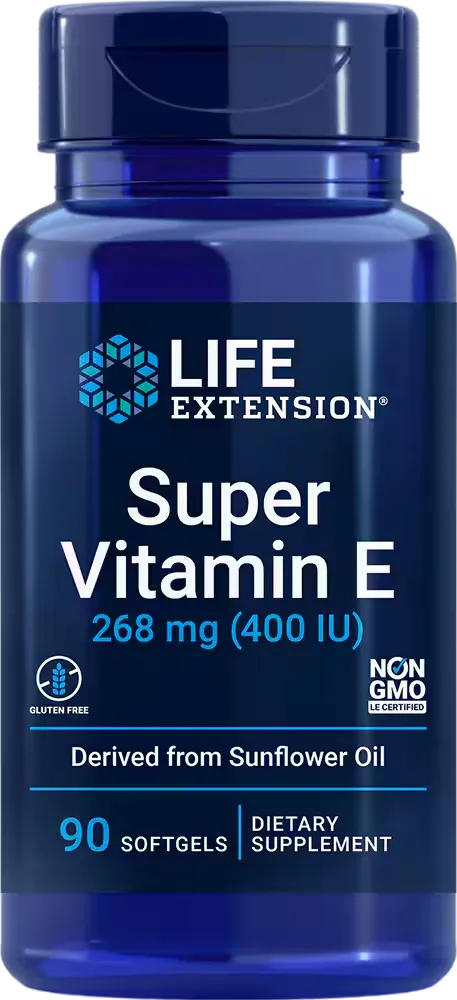 Super Vitamin E, 268 mg (400 IU), 90 softgels