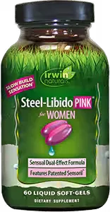 Steel-Libido PINK for Women, 60 liquid vegetarian capsules