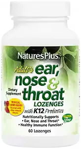 Ear, Nose &amp; Throat with K12 Probiotics, 60 lozenges