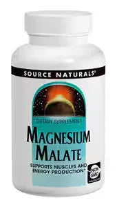 Magnesium Malate, 3750 mg, 180 tablets