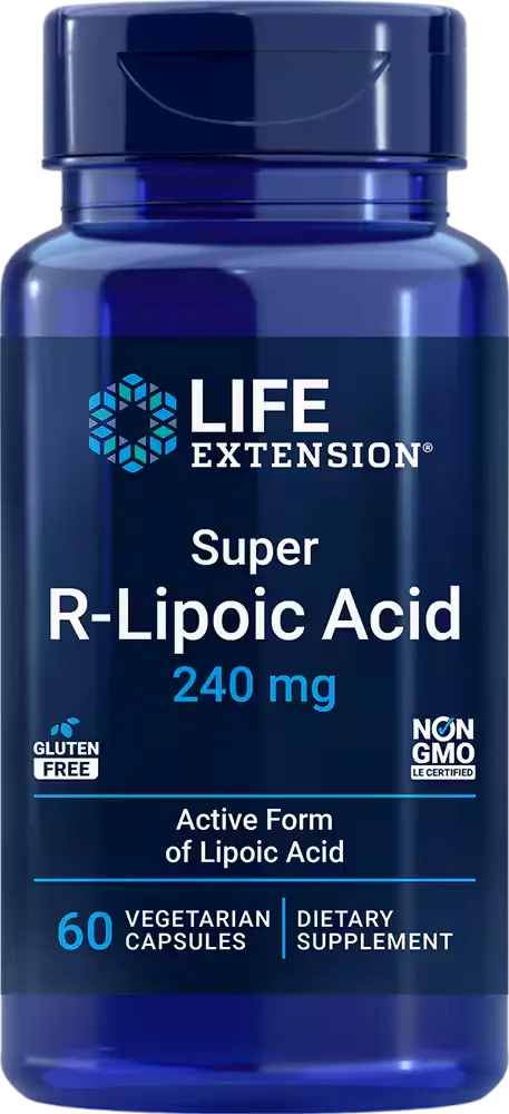 Super R-Lipoic Acid, 240 mg, 60 vegetarian capsules