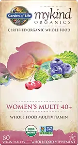 mykind Organics Women's Multi 40+, 60 tablets