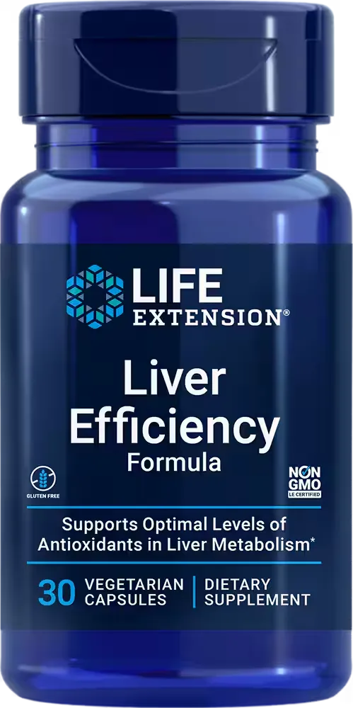 Liver Efficiency Formula, 30 vegetarian capsules