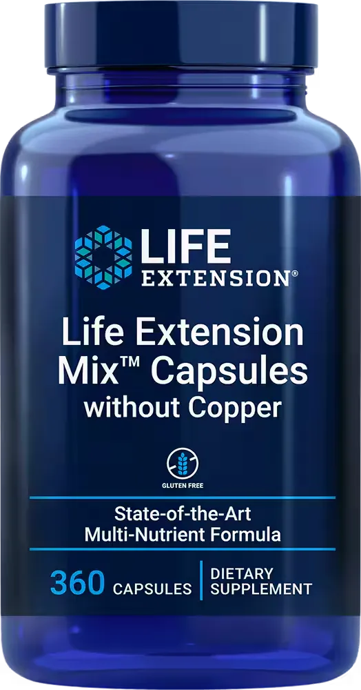 Life Extension Mix™ Capsules without Copper, 360 capsules