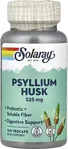 Psyllium Husk, 525 mg, 100 capsules