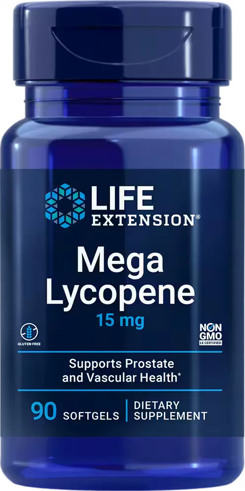 Mega Lycopene, 15 mg, 90 softgels